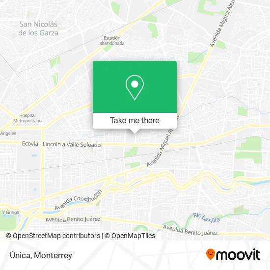Única map