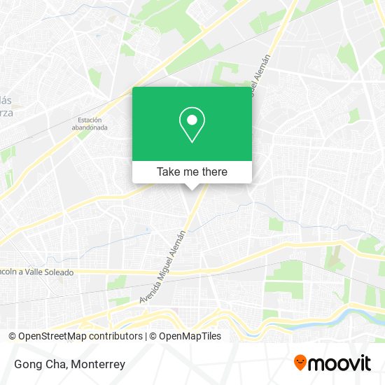 Mapa de Gong Cha