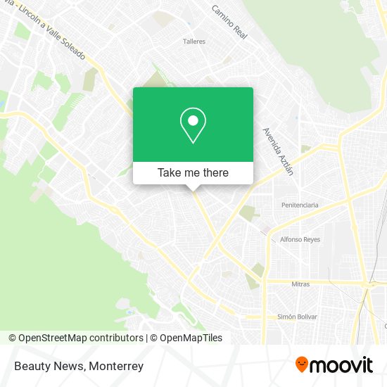 Mapa de Beauty News