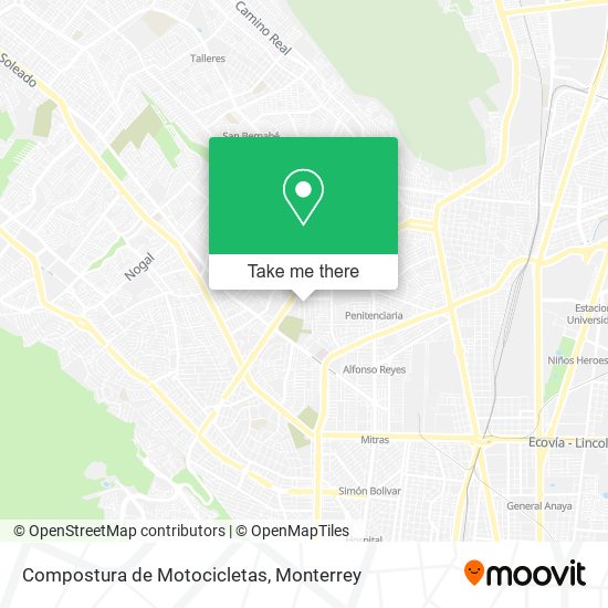 Compostura de Motocicletas map