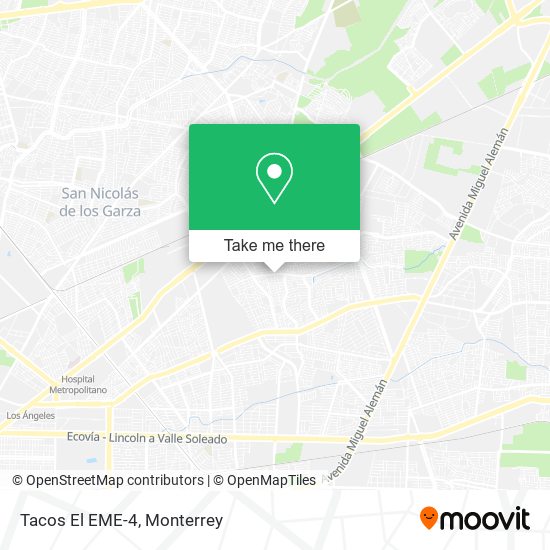 Mapa de Tacos El EME-4