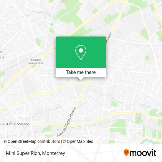 Mapa de Mini Super Rich