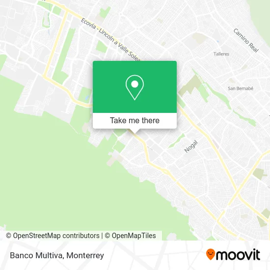 Banco Multiva map