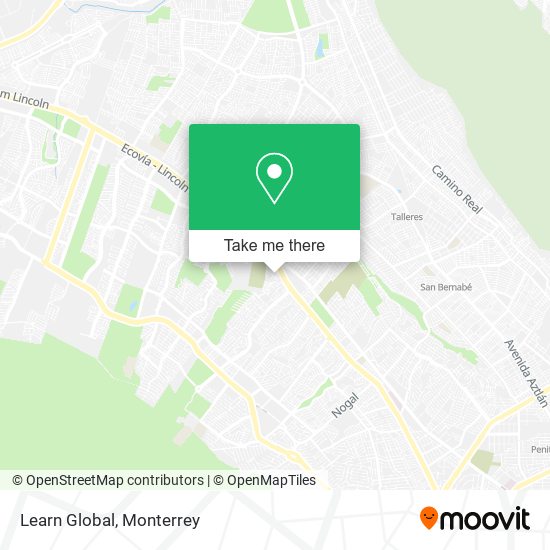 Mapa de Learn Global