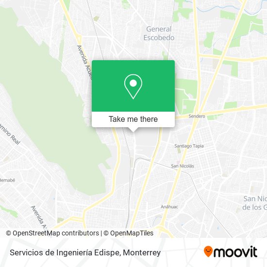 Servicios de Ingeniería Edispe map