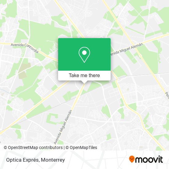 Mapa de Optica Exprés