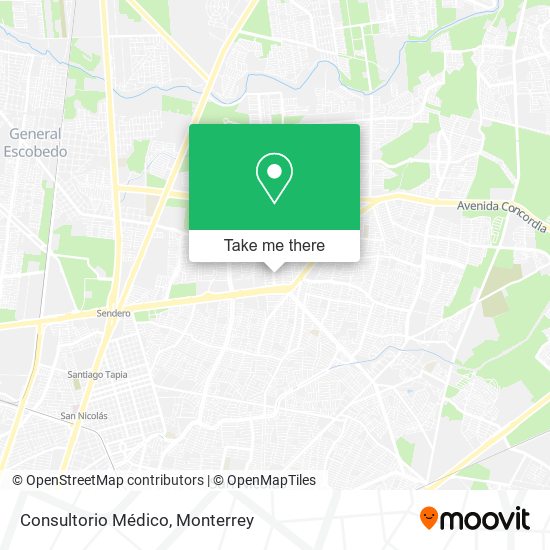 Mapa de Consultorio Médico