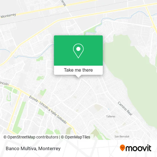 Banco Multiva map
