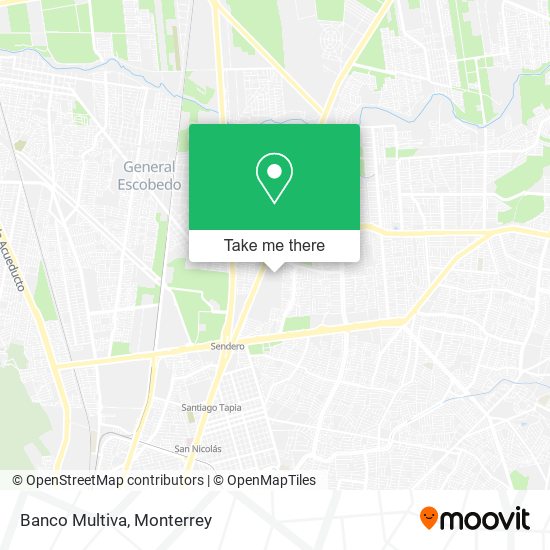 Mapa de Banco Multiva
