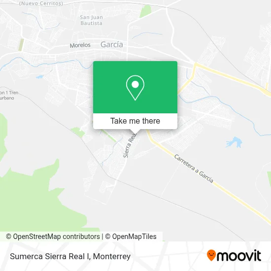 Sumerca Sierra Real I map