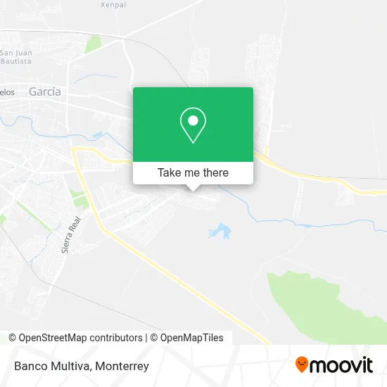 Banco Multiva map