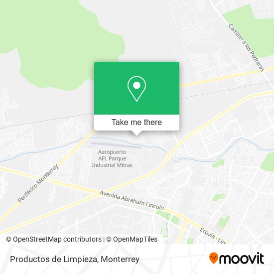 Mapa de Productos de Limpieza