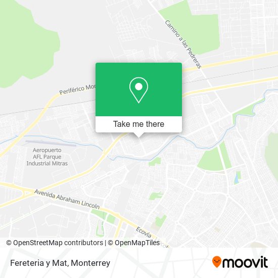 Mapa de Fereteria y Mat
