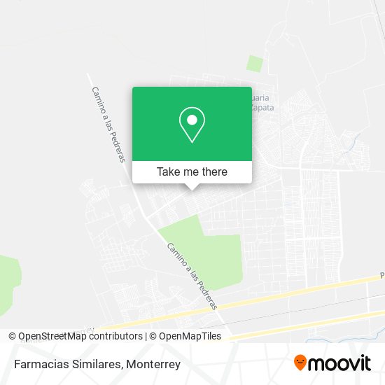 Mapa de Farmacias Similares