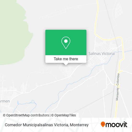 Comedor Municipalsalinas Victoria map