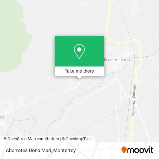 Abarrotes Doña Mari map