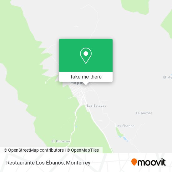 Restaurante Los Ébanos map