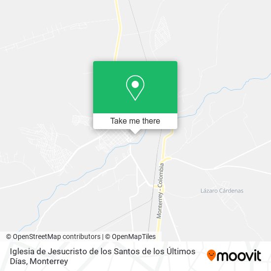 Iglesia de Jesucristo de los Santos de los Últimos Días map