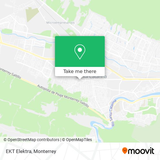 EKT Elektra map