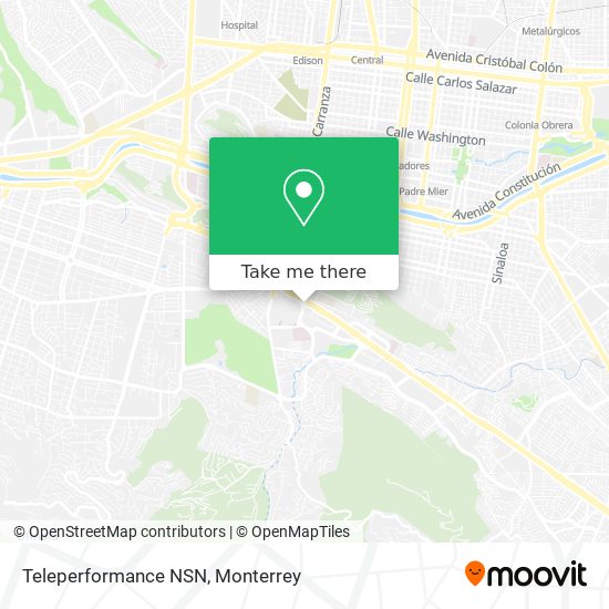 Mapa de Teleperformance NSN