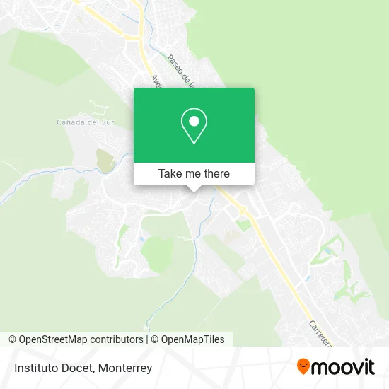 Instituto Docet map