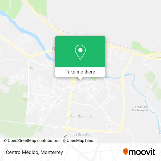 Mapa de Centro Médico