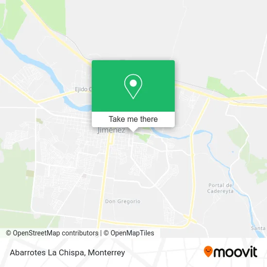 Mapa de Abarrotes La Chispa