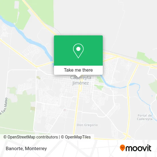 Banorte map