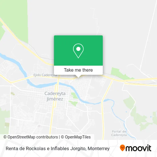Renta de Rockolas e Inflables Jorgito map