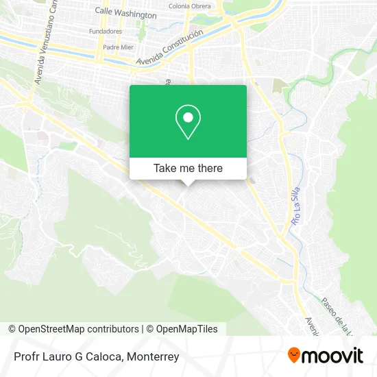 Profr Lauro G Caloca map