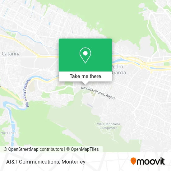 At&T Communications map