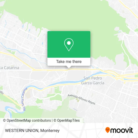 Mapa de WESTERN UNION