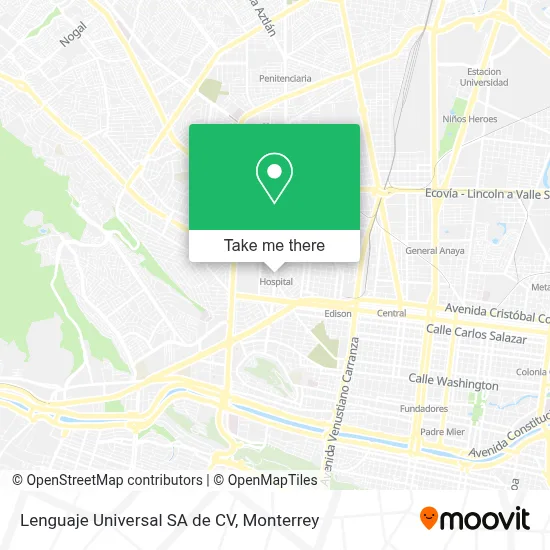 Lenguaje Universal SA de CV map