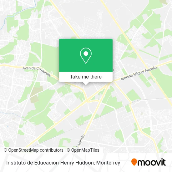 Instituto de Educación Henry Hudson map