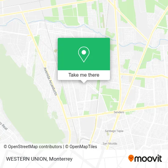 WESTERN UNION map
