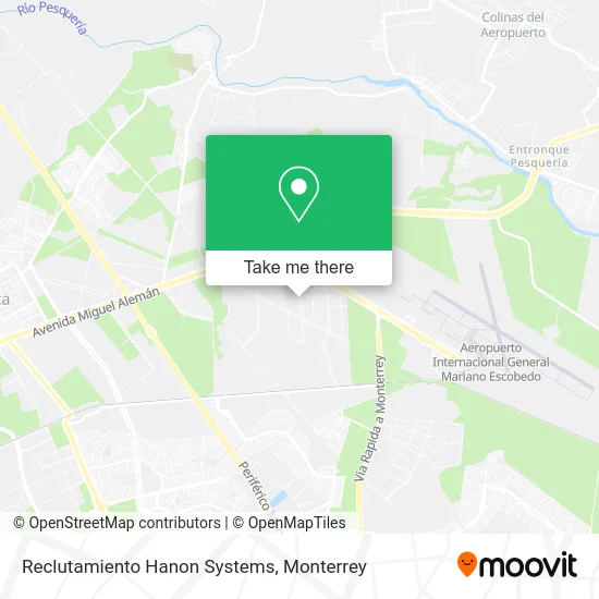 Mapa de Reclutamiento Hanon Systems