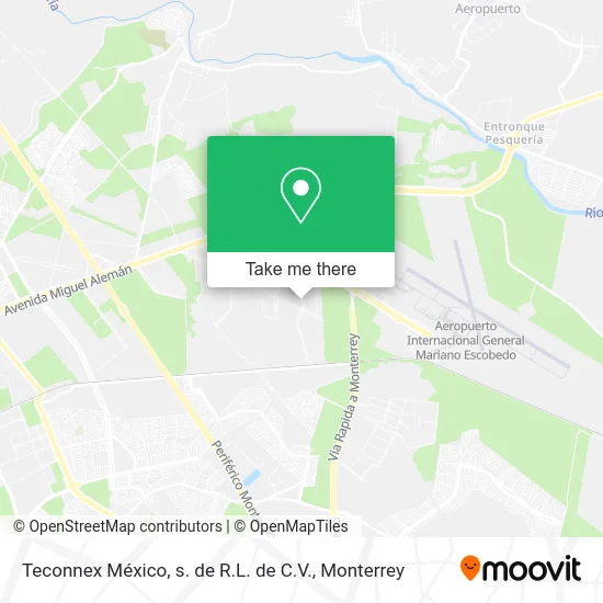 Teconnex México, s. de R.L. de C.V. map