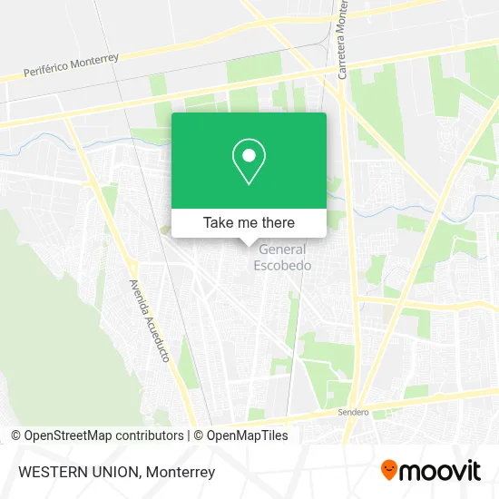 WESTERN UNION map