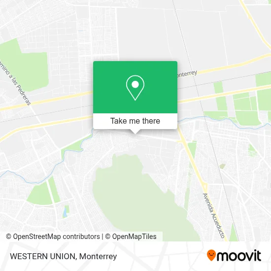 WESTERN UNION map