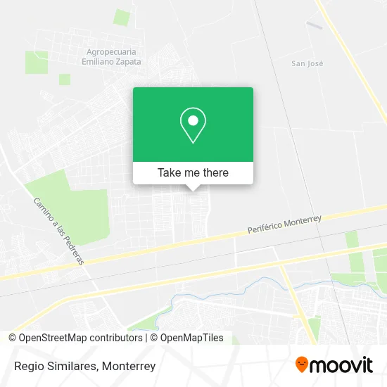 Regio Similares map