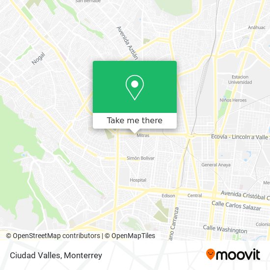 Mapa de Ciudad Valles