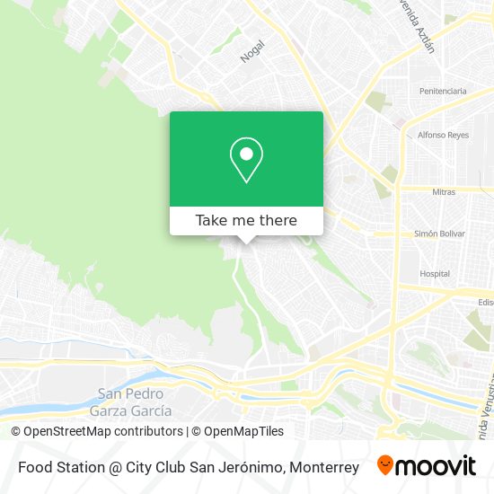 Food Station @ City Club San Jerónimo map