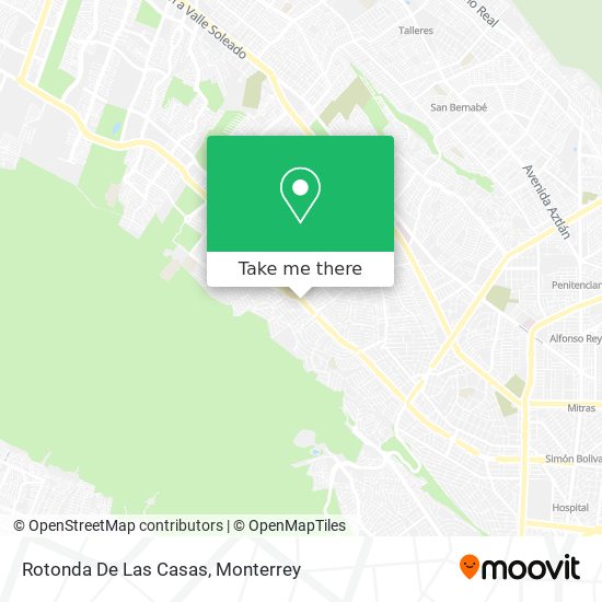 How to get to Rotonda De Las Casas in Monterrey by Bus?