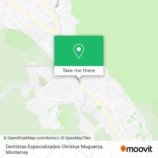 Mapa de Dentistas Especializados Christus Muguerza