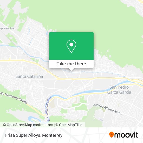 Frisa Súper Alloys map