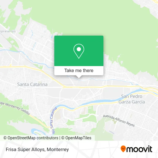 Frisa Súper Alloys map