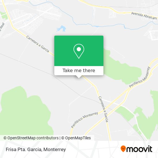 Frisa Pta. Garcia map