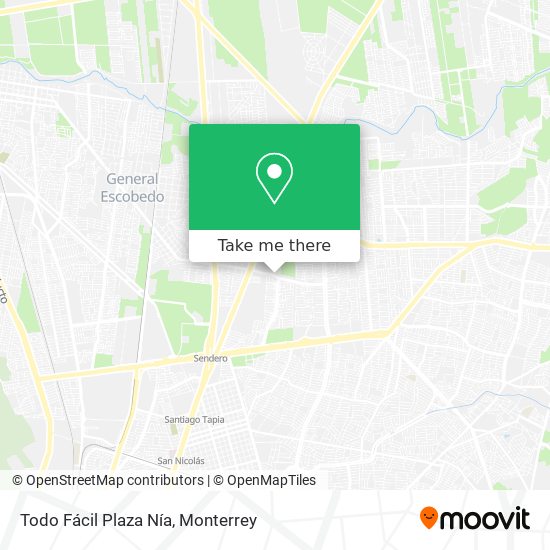 Todo Fácil Plaza Nía map