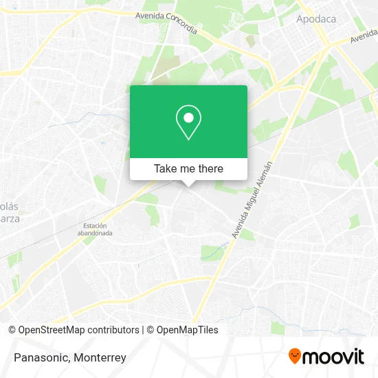 Panasonic map
