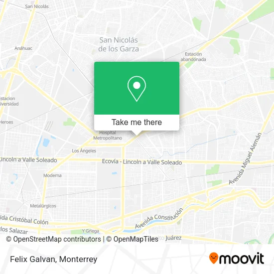 Felix Galvan map